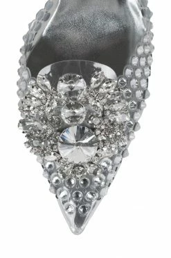 Jeffrey Campbell CHARMIN Crystal Clear