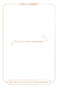 Jeffrey Campbell DAYDREAM Trend: Y2K