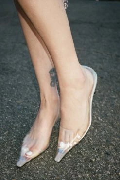 Jeffrey Campbell MAGNIFIQUE Crystal Clear
